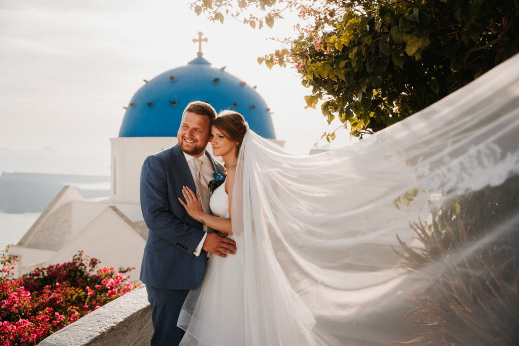 svatba v Řecku na Santorini