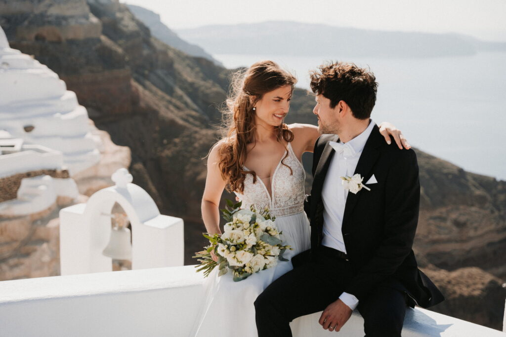 svatba v Řecku na Santorini