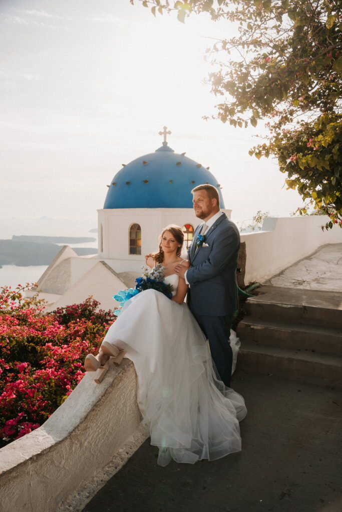 svatba v Řecku na Santorini
