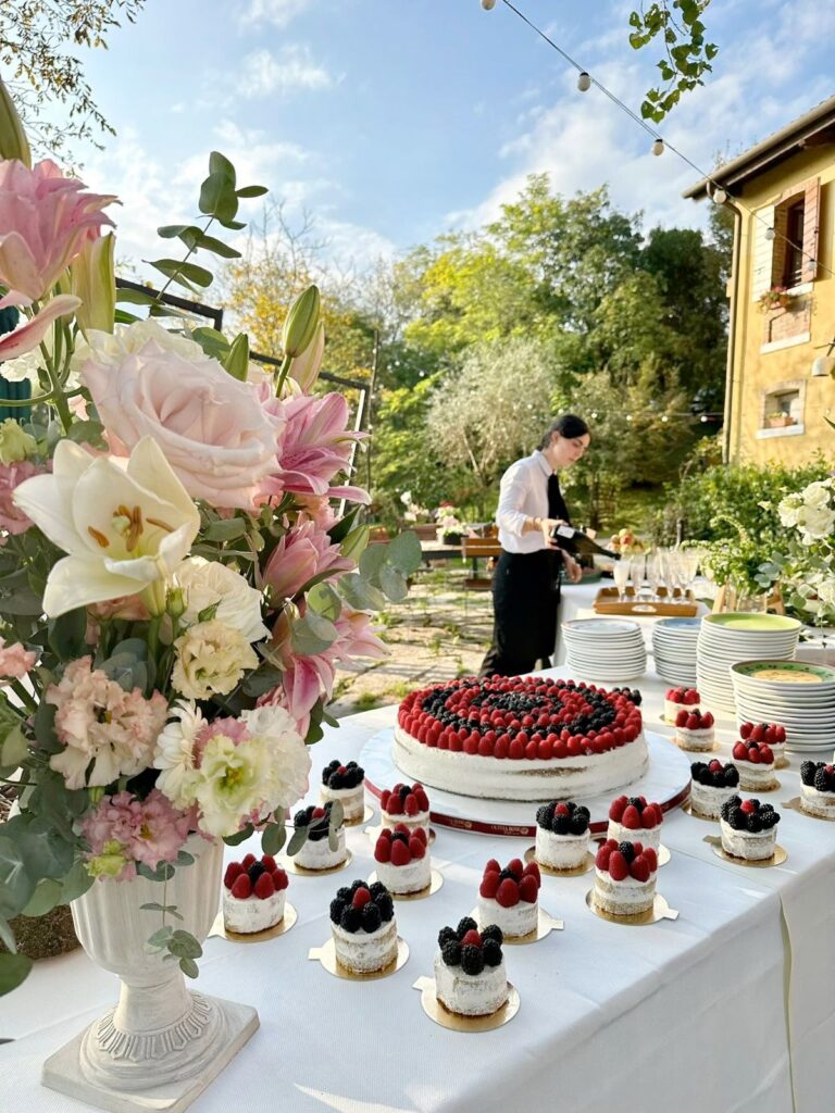 svatba v Itálii v kraji Prosecca