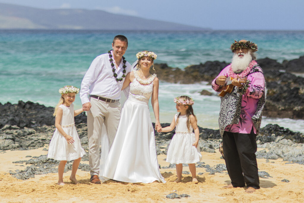 svatba na Havaji na Maui