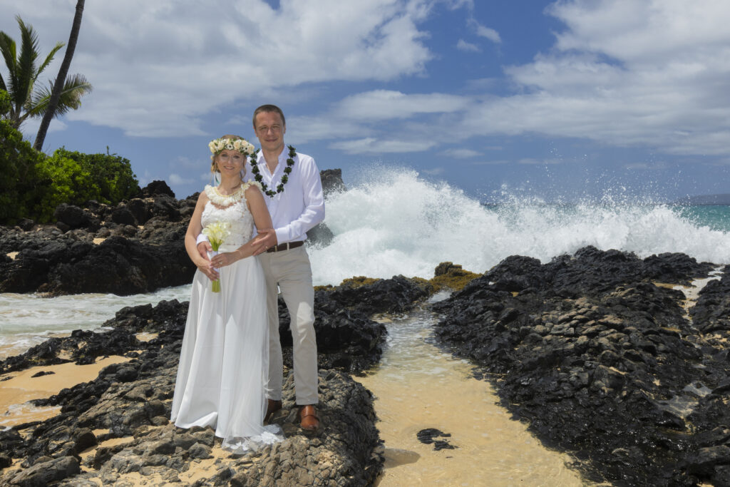 svatba na Havaji na Maui