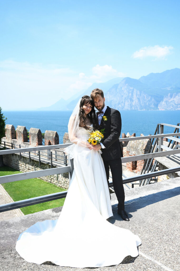svatba v Itálii u jezera Lago di Garda