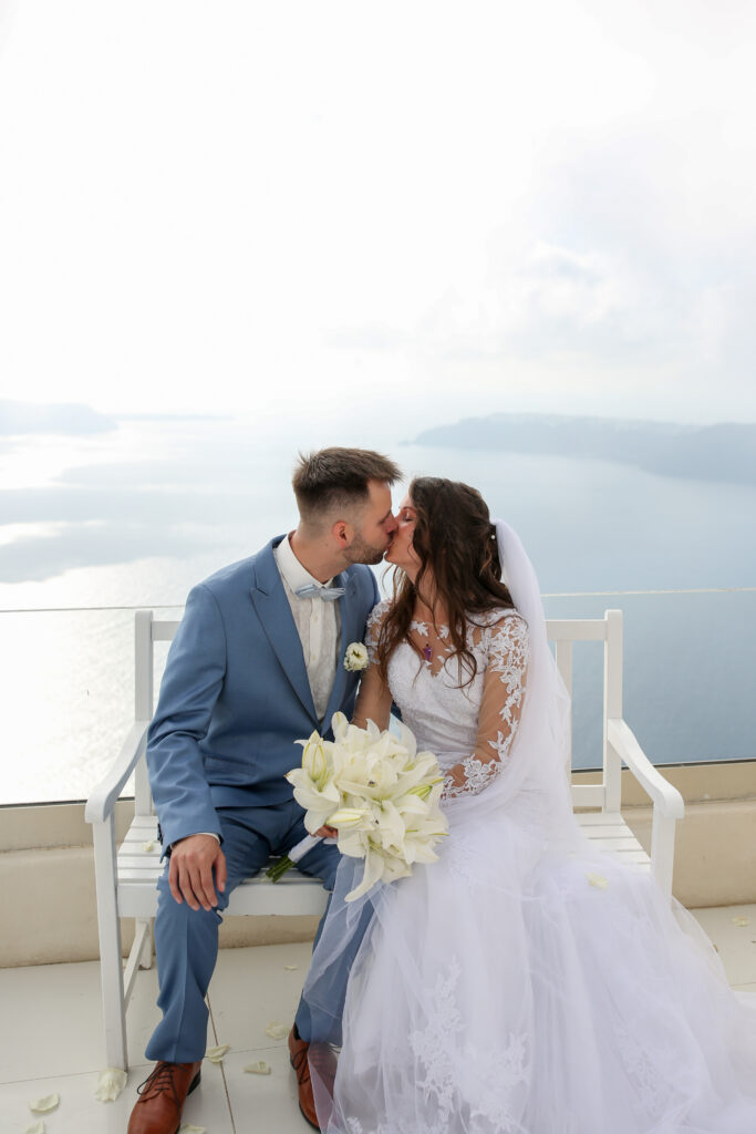svatba v Řecku na Santorini