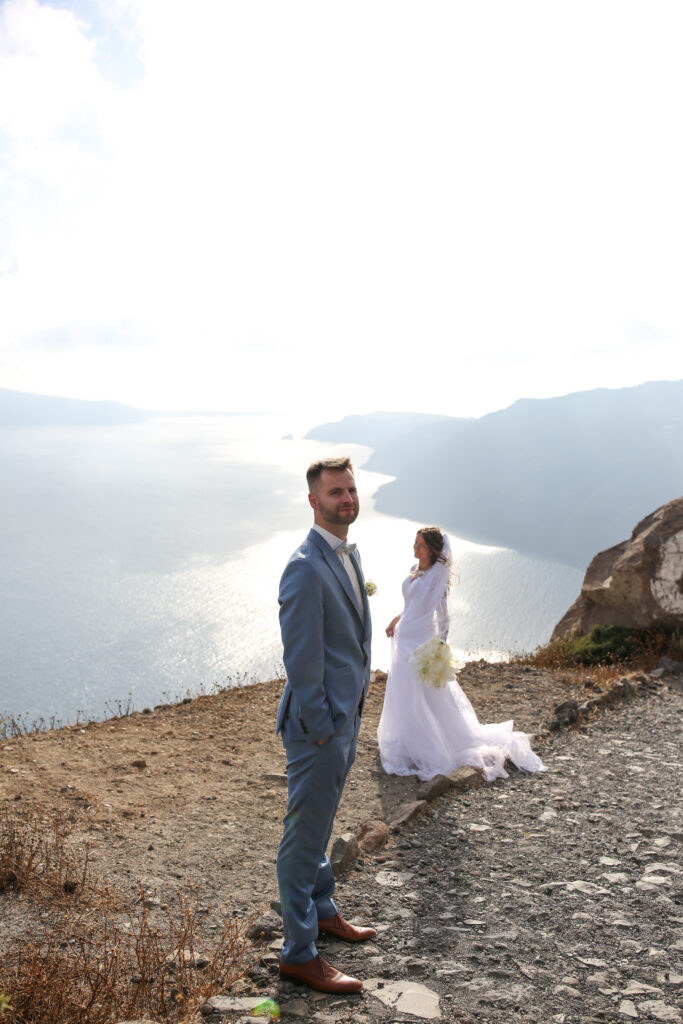 svatba v Řecku na Santorini