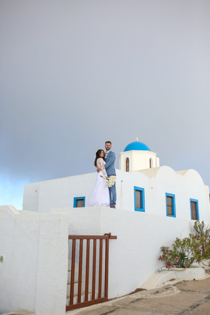 svatba v Řecku na Santorini