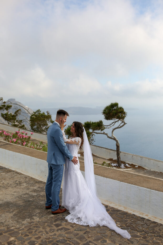 svatba v Řecku na Santorini
