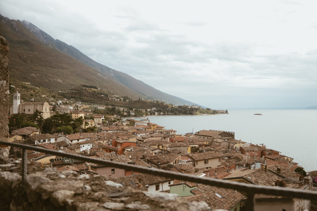 svatba v Itálii u jezera Lado di Garda Malcesine
