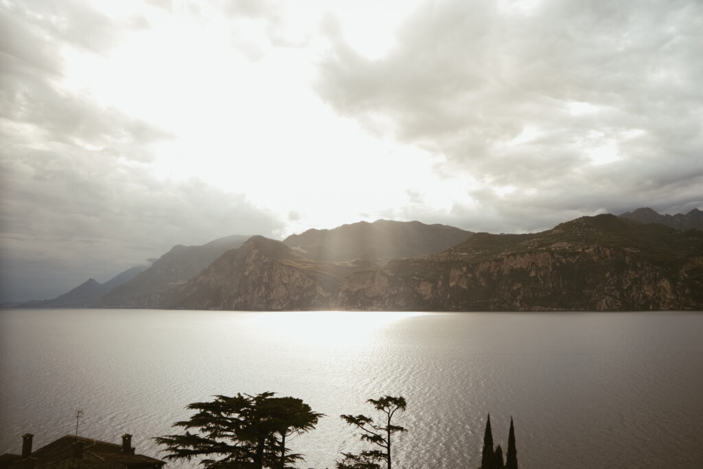 svatba v Itálii u jezera Lado di Garda Malcesine