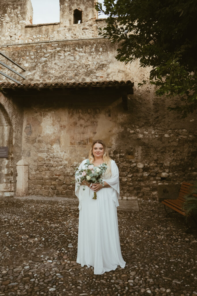 svatba v Itálii u jezera Lado di Garda Malcesine