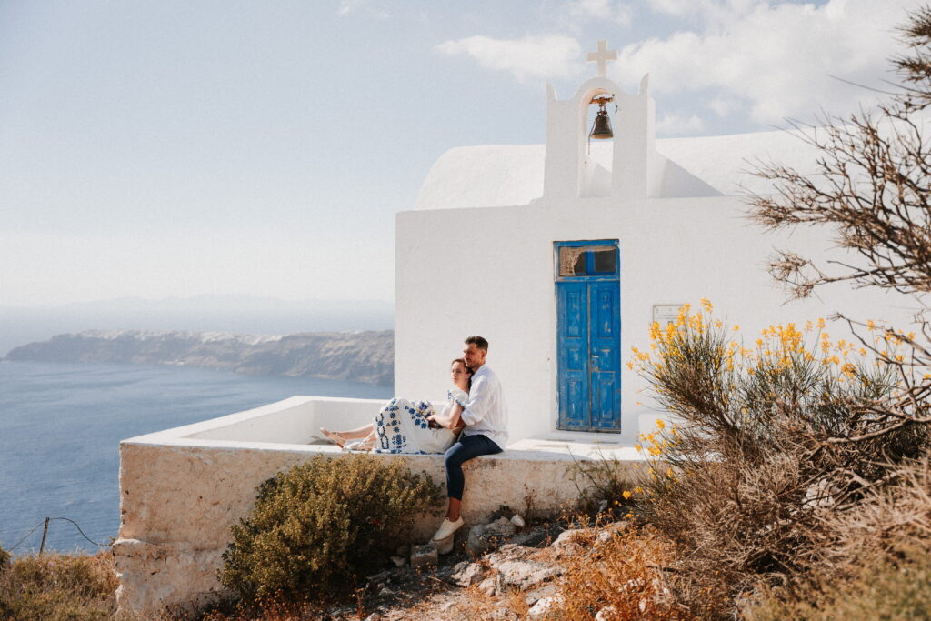 svatba v Řecku na Santorini